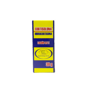 CORTISOLONA LOCION 0.5% FRASCO X 30 GR